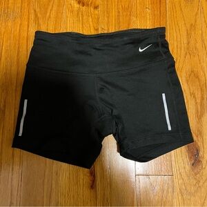 Nike Dri-FIT Black Running Reflective Shorts Size XS NWOT